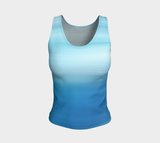 Blue Haze Fitted Tank Top